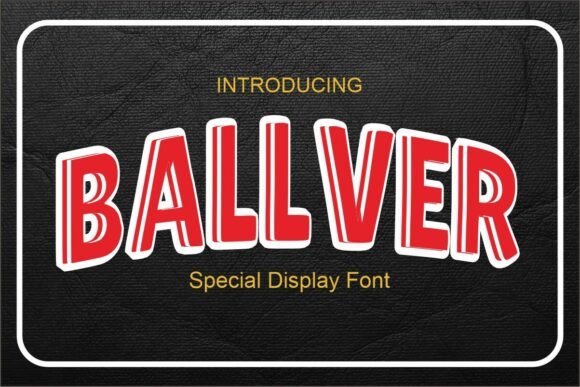 Ballver: Crafting Warm, Approachable Visuals with Bold Typography