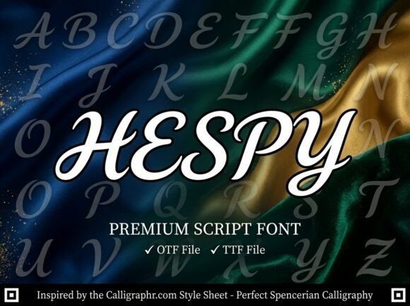 Hespy: A Bold Display Font for Impactful Design