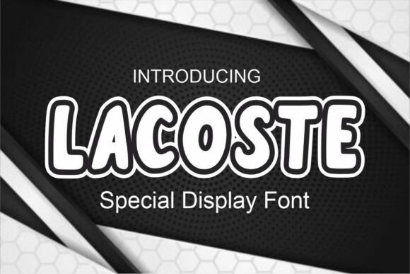 Lacoste Font: Bold & Friendly Design for Visual Impact