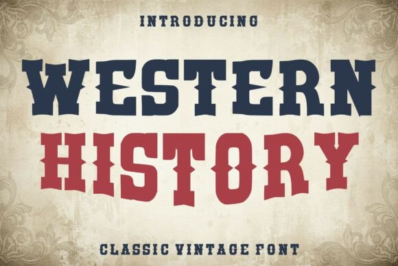 Western History: A Vintage Typeface for Authentic Branding